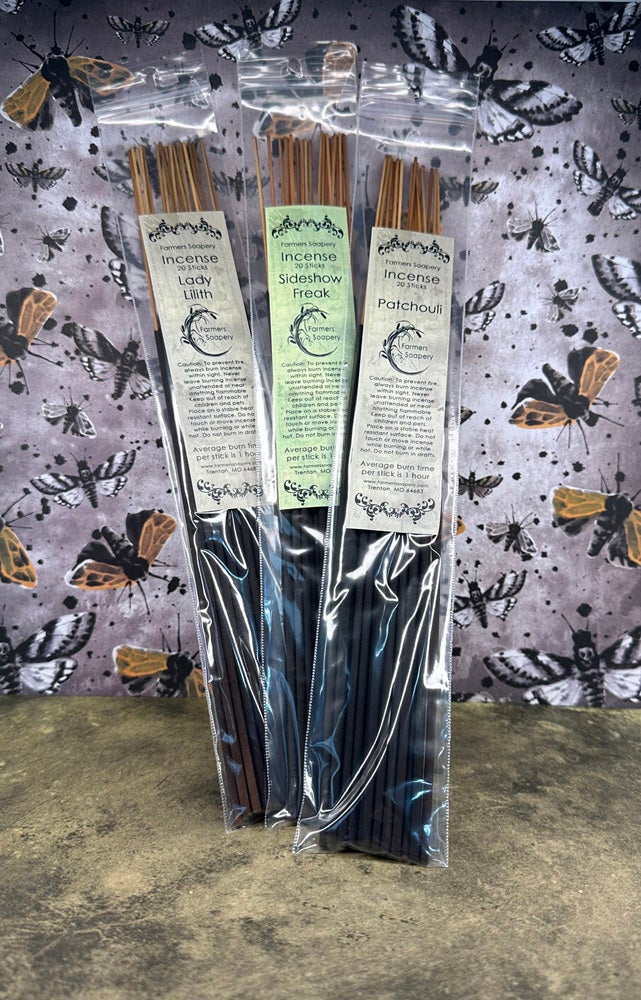 Grave Dirt Incense - 20 Sticks | Farmers Soapery
